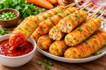طرز تهیه تخم مرغ سیخی سوخاری؛ خوشمزه و اقتصادی