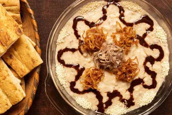 طرز تهیه حلیم با جو پرک و مرغ