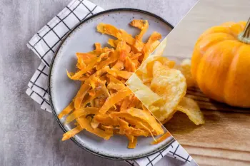 طرز تهیه چیپس کدو تنبل با روش های مختلف