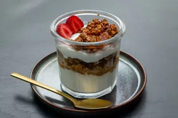 طرز تهیه بستنی با گرانولا