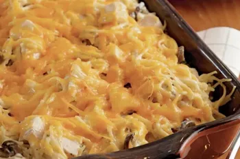 طرز تهیه پاستا چیکن تترازینی در فر