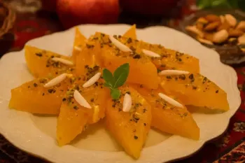 طرز تهیه مسقطی خوشمزه بازاری با نشاسته