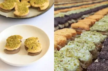 آموزش کامل طرز تهیه شیرینی تسمه ای خانگی خوشمزه و ترد
