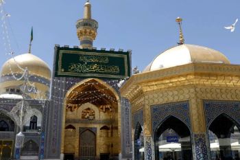آشنایی با سقاخانه اسمال طلا در حرم امام رضا (ع)