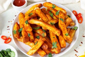 طرز تهیه سیب زمینی سرخ کرده هندی (آلو پری) خوشمزه و ترد