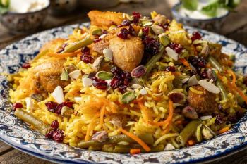 دستور تهیه استانبولی پلو با مرغ به روش حرفه ای