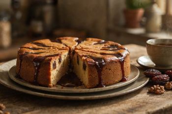 طرز تهیه کیک شیره خرما با بافتی نرم و خوش عطر