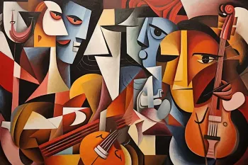 کوبیسم: هنر نمایش کلیت پدیده در قالب اشکال هندسی