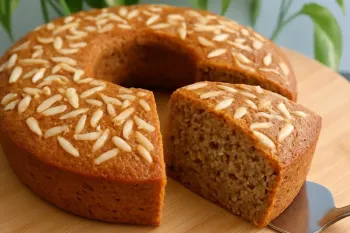 طرز تهیه کیک جو دوسر و قهوه رژیمی، بدون آرد و بدون شکر !
