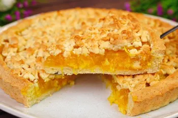 طرز تهیه پای پرتقالی ساده و بسیار خوشمزه !