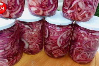 ترشی پیاز بنفش : کسایی که اینو میخورن مریض نمیشن، آنتی بیوتیک طبیعی !