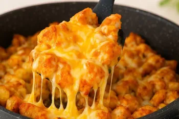 طرز تهیه مرغ و سیب زمینی پنیری، سریع تر و خوشمزه تر از فست فود !