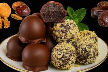 طرز تهیه توپ های انرژی زای خوشمزه، 100٪ طبیعی !