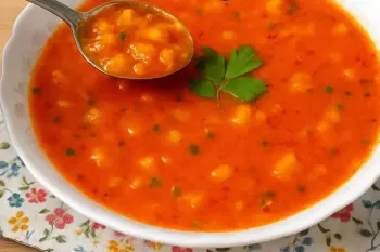 دستور پخت سوپ جو رستورانی خوشمزه با مرغ !