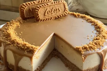 به سادگی در منزل چیز کیک لوتوس کافی شاپی درست کنید !