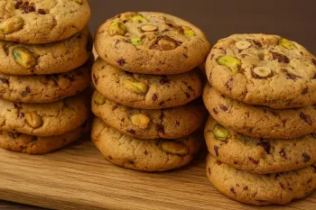 طرز تهیه کوکی های آجیلی خوشمزه برای مهمانی !