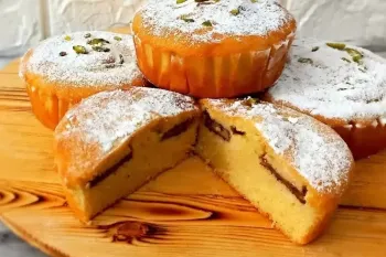 پای سیب کیکی به سبک قنادی های قدیم ایران با بافت پنبه ای !