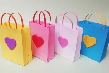 آموزش ساخت کیسه های هدیه کاغذی، خیلی آسان و شیک !