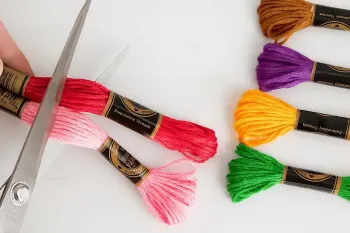 یک ایده ی فوق العاده جذاب / ببینید با نخ گلدوزی چی درست کردم !