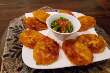طرز تهیه کوکو سیب زمینی بدون تخم مرغ | ساده، مقوی و خوشمزه !
