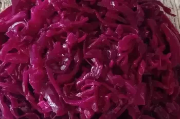 طرز تهیه ترشی ترکی کلم قرمز : یک ترشی فوق العاده خوشمزه !