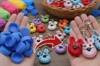 درب بطری ها را داخل سطل زباله نیندازید، این بامزه ها رو باهاشون درست کنید !
