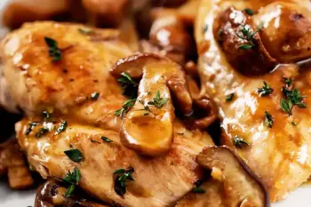 کالری خوراک مرغ و قارچ چقدر است ؟