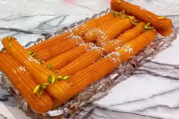 شیرینی بامیه خشک بازاری | کم شیرین و رژیمی برای ماه رمضان
