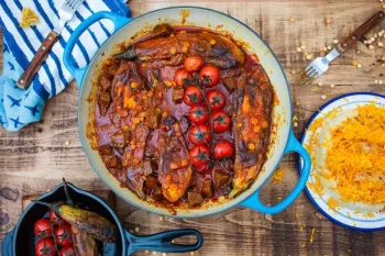 کالری خورشت قیمه بادمجان چقدر است ؟
