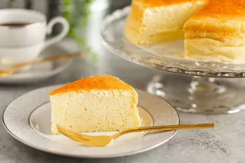 طرز تهیه چیز کیک ژاپنی در فر، پلوپز و قابلمه !