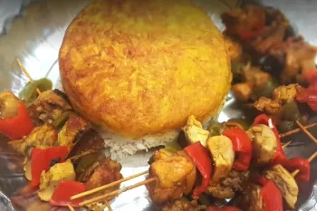 طرز تهیه کباب حسینی اصفهان با گوشت مرغ، بسیار لذیذ و خوشمزه !
