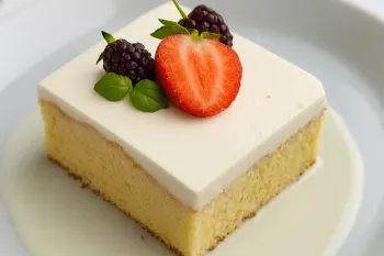 طرز تهیه کیک سه شیر؛ ترس لچس کیک خوشمزه