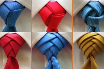 ۶ مدل بستن کراوات؛ چگونه کراوات را متفاوت ببندیم؟