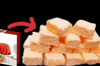 فیلم طرز تهیه مارشمالو با پودر ژله؛ خودت مارشمالو درست کن