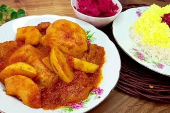 طرز تهیه خورش به آلو با مرغ با نکات بسیار مهم