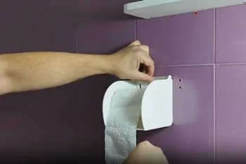 مراحل نصب جا دستمال کاغذی با روشی اصولی