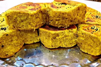 تهیه نان قلفتی بسیار خوشمزه و متفاوت!
