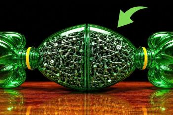 ساخت نگهدارنده ابزار با بطری پلاستیکی؛ یک ایده ساده برای بازیافت
