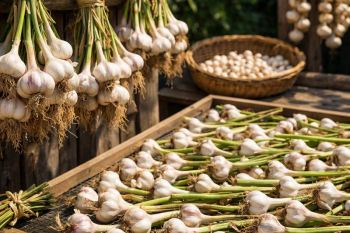 روش خشک کردن سیر تازه در خانه + ترفندهای جلوگیری از پوک شدن
