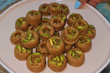 طرز تهیه شیرینی نخودچی بدون شکر و فر؛ دستور تهیه آسان و سالم