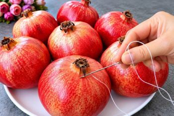 تا حالا لواشک گردویی خوردی؟ لواشک گردویی با انار و یه طعم متفاوت که باید امتحانش کنی!