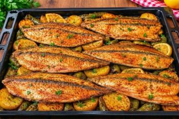 طرز تهیه ماهی تنوری با سس مخصوص؛ یک غذای خوشمزه و متفاوت