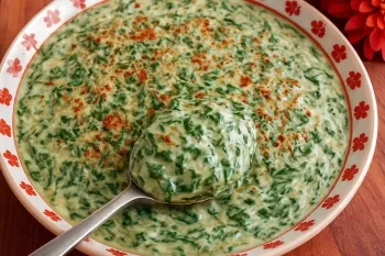 طرز تهیه اسفناج خامه ای؛ از این به بعد اسفناج رو فقط اینطوری درست کن!