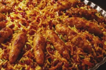 تهیه پلو مخلوط متفاوت تر از همیشه؛ پلو مخلوط مجلسی