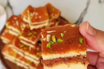 کیک ساده و سریع برای عصرانه؛ موادش تو همه خونه ها پیدا میشه!