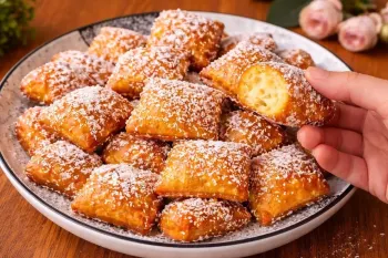 شیرینی فوری ۱۰ دقیقه ای بدون فر؛ لطیف، خوشمزه، محشر!