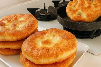 تو خونه سرکه داری؟ نان پیشی ترکی رو حتما امتحان کن!