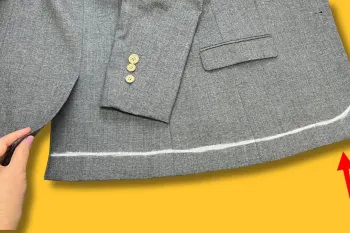 بهترین روش کوتاه کردن کت / راز خیاطان حرفه ای در کوتاه کردن کت های لوکس