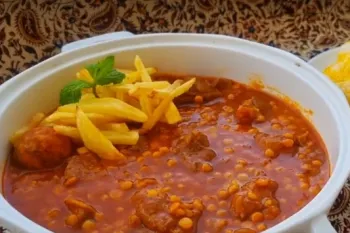 طرز تهیه و راز خورشت قیمه جا افتاده مجلسی