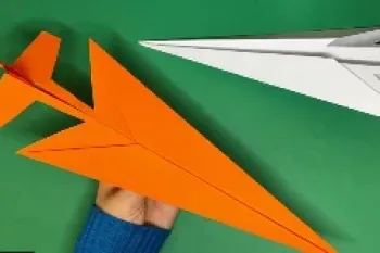 ساخت کاردستی موشک کاغذی سوپر سونیک